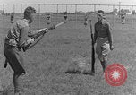 Image of bayonet training United States USA, 1938, second 23 stock footage video 65675080881