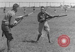 Image of bayonet training United States USA, 1938, second 31 stock footage video 65675080881