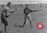 Image of bayonet training United States USA, 1938, second 35 stock footage video 65675080881