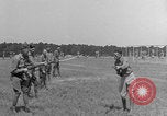 Image of bayonet training United States USA, 1938, second 44 stock footage video 65675080881