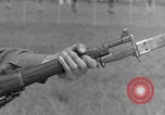 Image of bayonet training United States USA, 1938, second 18 stock footage video 65675080882
