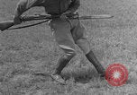 Image of bayonet training United States USA, 1938, second 45 stock footage video 65675080882