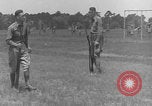 Image of bayonet training United States USA, 1938, second 34 stock footage video 65675080883