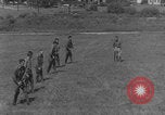 Image of bayonet training United States USA, 1938, second 43 stock footage video 65675080883