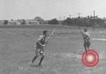 Image of bayonet training United States USA, 1938, second 8 stock footage video 65675080884