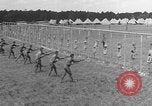 Image of bayonet training United States USA, 1938, second 28 stock footage video 65675080884
