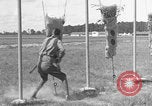 Image of bayonet training United States USA, 1938, second 46 stock footage video 65675080884