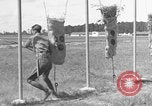 Image of bayonet training United States USA, 1938, second 48 stock footage video 65675080884