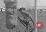 Image of bayonet training United States USA, 1938, second 52 stock footage video 65675080884