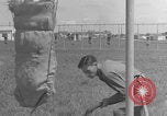 Image of bayonet training United States USA, 1938, second 53 stock footage video 65675080884