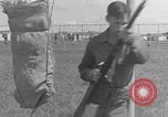 Image of bayonet training United States USA, 1938, second 54 stock footage video 65675080884