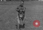 Image of bayonet training United States USA, 1938, second 17 stock footage video 65675080886