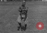 Image of bayonet training United States USA, 1938, second 18 stock footage video 65675080886