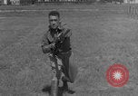 Image of bayonet training United States USA, 1938, second 30 stock footage video 65675080886