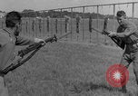Image of bayonet training United States USA, 1938, second 37 stock footage video 65675080886