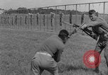 Image of bayonet training United States USA, 1938, second 39 stock footage video 65675080886