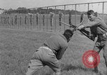 Image of bayonet training United States USA, 1938, second 41 stock footage video 65675080886