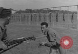 Image of bayonet training United States USA, 1938, second 46 stock footage video 65675080886
