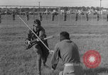 Image of bayonet training pre WW2 United States USA, 1938, second 10 stock footage video 65675080887