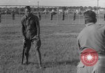 Image of bayonet training pre WW2 United States USA, 1938, second 13 stock footage video 65675080887
