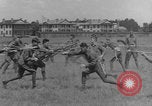 Image of bayonet training pre WW2 United States USA, 1938, second 26 stock footage video 65675080887