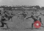 Image of bayonet training pre WW2 United States USA, 1938, second 27 stock footage video 65675080887