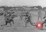 Image of bayonet training pre WW2 United States USA, 1938, second 30 stock footage video 65675080887