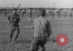 Image of bayonet training pre WW2 United States USA, 1938, second 53 stock footage video 65675080887