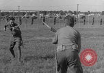 Image of bayonet training pre WW2 United States USA, 1938, second 58 stock footage video 65675080887