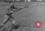 Image of US Army bayonet training United States USA, 1938, second 13 stock footage video 65675080889