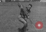 Image of bayonet training United States USA, 1938, second 34 stock footage video 65675080890