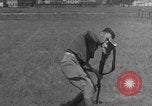 Image of bayonet training United States USA, 1938, second 35 stock footage video 65675080890