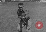 Image of bayonet training United States USA, 1938, second 43 stock footage video 65675080890
