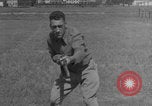 Image of bayonet training United States USA, 1938, second 44 stock footage video 65675080890