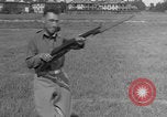 Image of bayonet training United States USA, 1938, second 18 stock footage video 65675080891