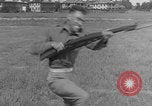 Image of bayonet training United States USA, 1938, second 22 stock footage video 65675080891