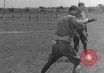 Image of bayonet training United States USA, 1938, second 30 stock footage video 65675080891
