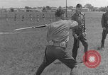Image of bayonet training United States USA, 1938, second 45 stock footage video 65675080891