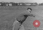Image of bayonet training United States USA, 1938, second 46 stock footage video 65675080892