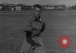 Image of bayonet training United States USA, 1938, second 55 stock footage video 65675080892