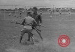Image of bayonet training  United States USA, 1938, second 60 stock footage video 65675080894