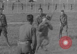 Image of American Army bayonet training United States USA, 1938, second 33 stock footage video 65675080895