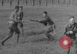 Image of American Army bayonet training United States USA, 1938, second 57 stock footage video 65675080895