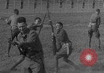 Image of American Army bayonet training United States USA, 1938, second 60 stock footage video 65675080895