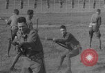 Image of American Army bayonet training United States USA, 1938, second 61 stock footage video 65675080895
