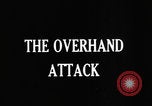 Image of practicing disarming opponent with knife United States USA, 1938, second 12 stock footage video 65675080899
