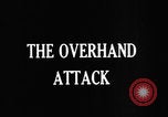 Image of practicing disarming opponent with knife United States USA, 1938, second 13 stock footage video 65675080899