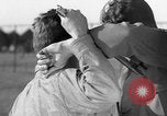 Image of practicing disarming opponent with knife United States USA, 1938, second 24 stock footage video 65675080899