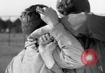 Image of practicing disarming opponent with knife United States USA, 1938, second 25 stock footage video 65675080899