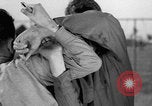 Image of practicing disarming opponent with knife United States USA, 1938, second 26 stock footage video 65675080899